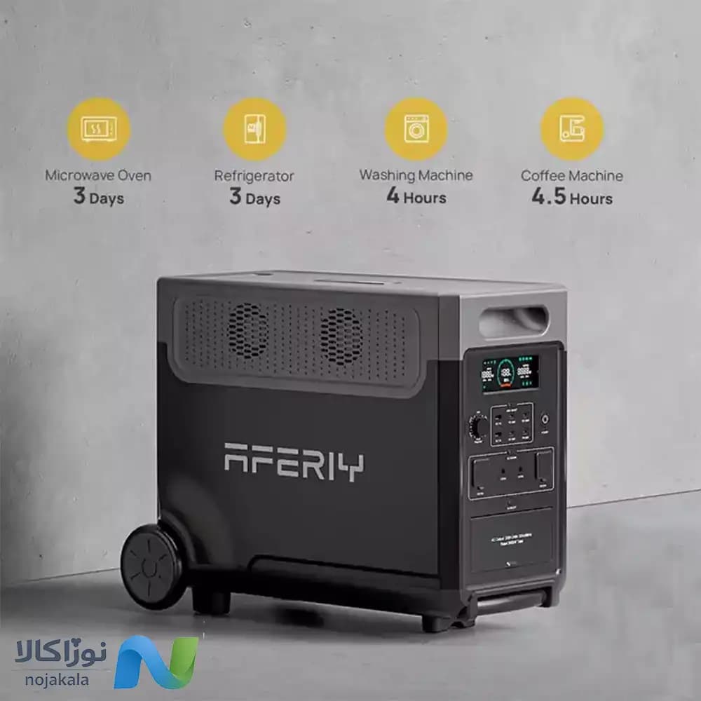 پاور استیشن قابل حمل آفری Aferiy مدل P310 ظرفیت ۳۶۰۰ وات — تصویر ۱۲