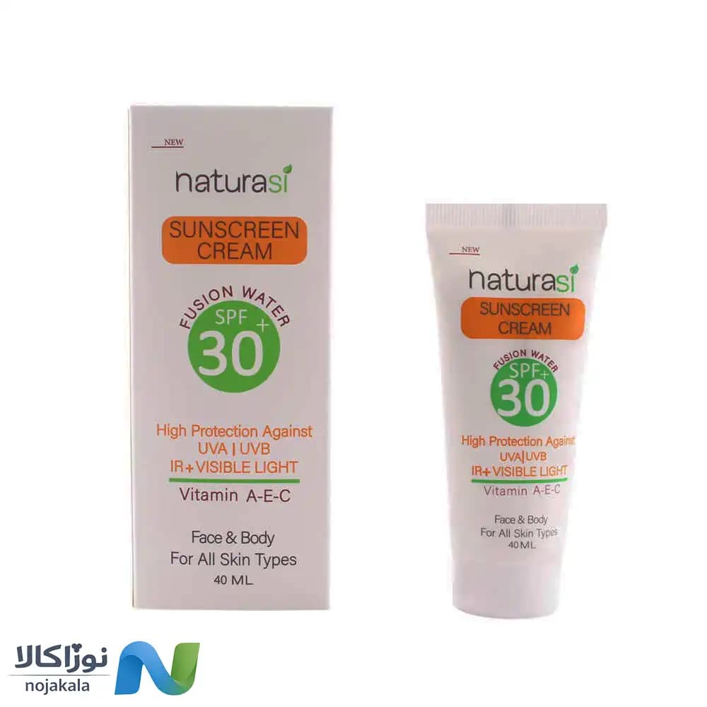 کرم ضد آفتاب 40 میل ناتوراسی Naturasi با SPF 30 — تصویر ۴