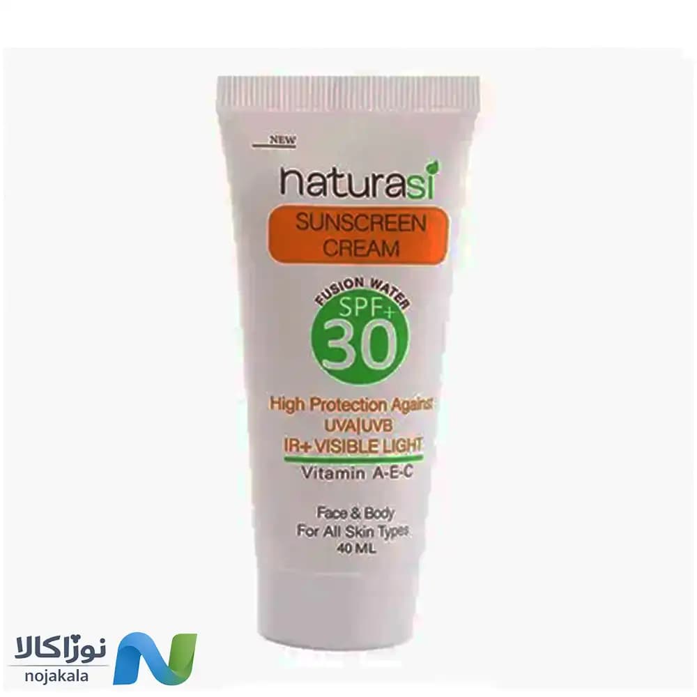 کرم ضد آفتاب 40 میل ناتوراسی Naturasi با SPF 30