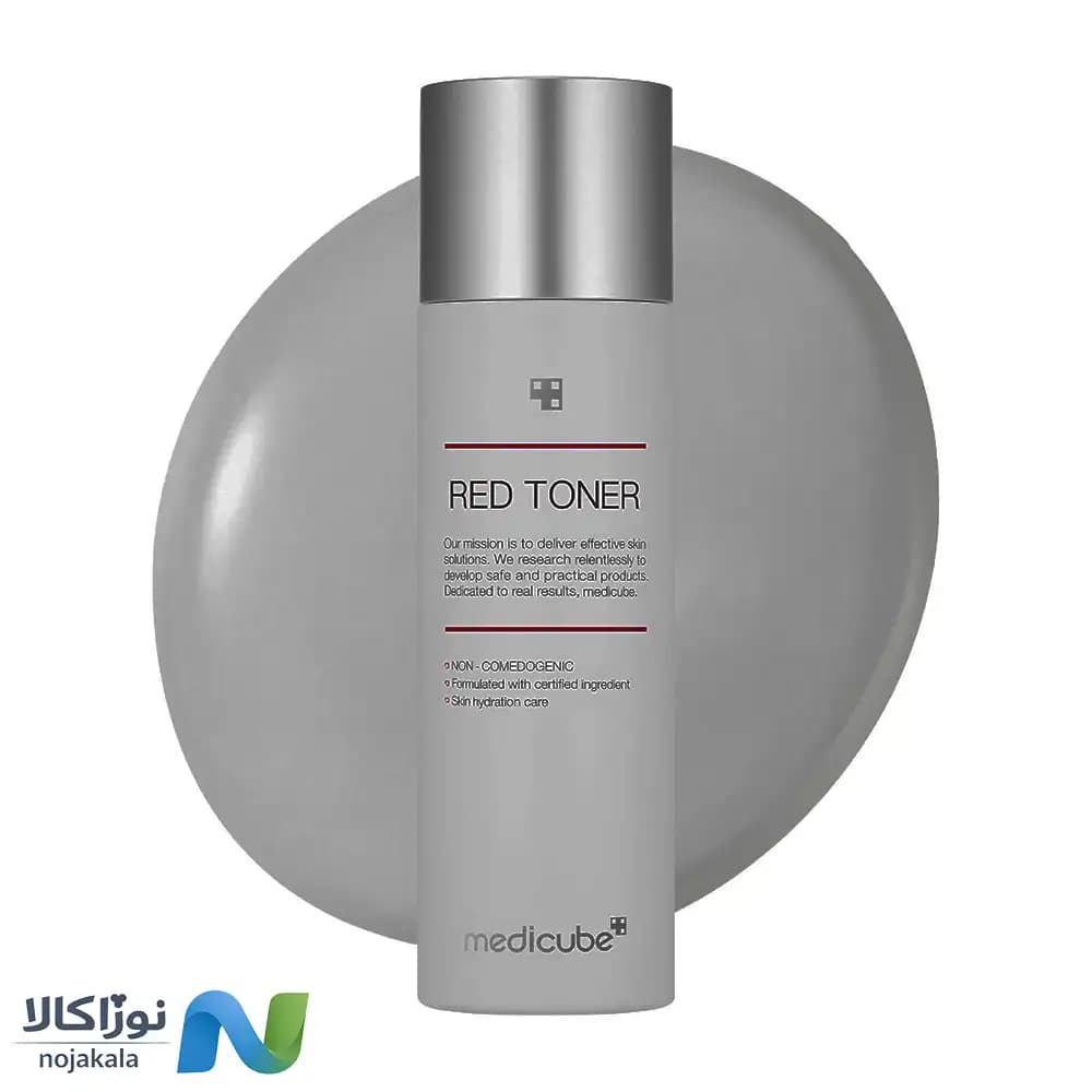 تونر ضد جوش و تسکین دهنده 100 میل Medicube مدی کیوب RED TONER — تصویر ۴