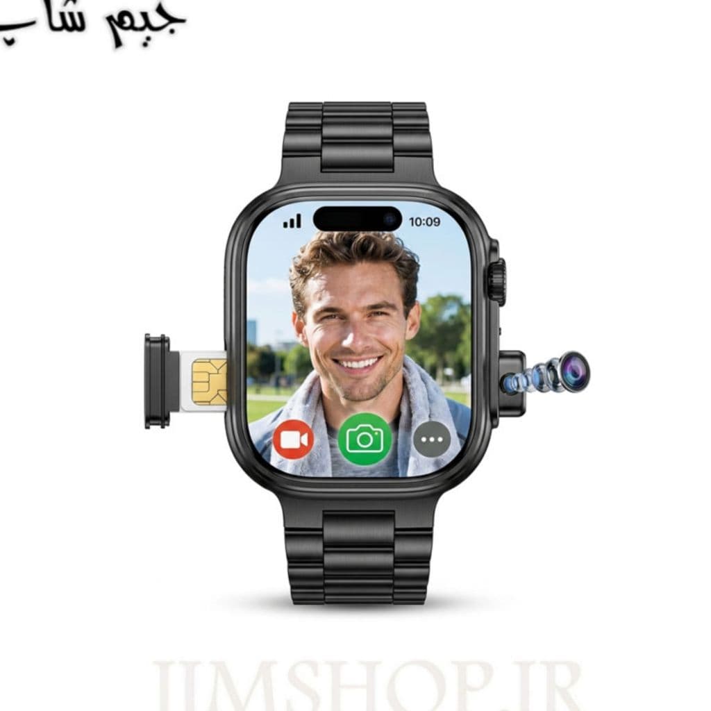 ساعت هوشمند JSYES اورجینال دوربین دار و سیم کارت خور مدل MS33 ULTRA (دارای سه عدد بند)