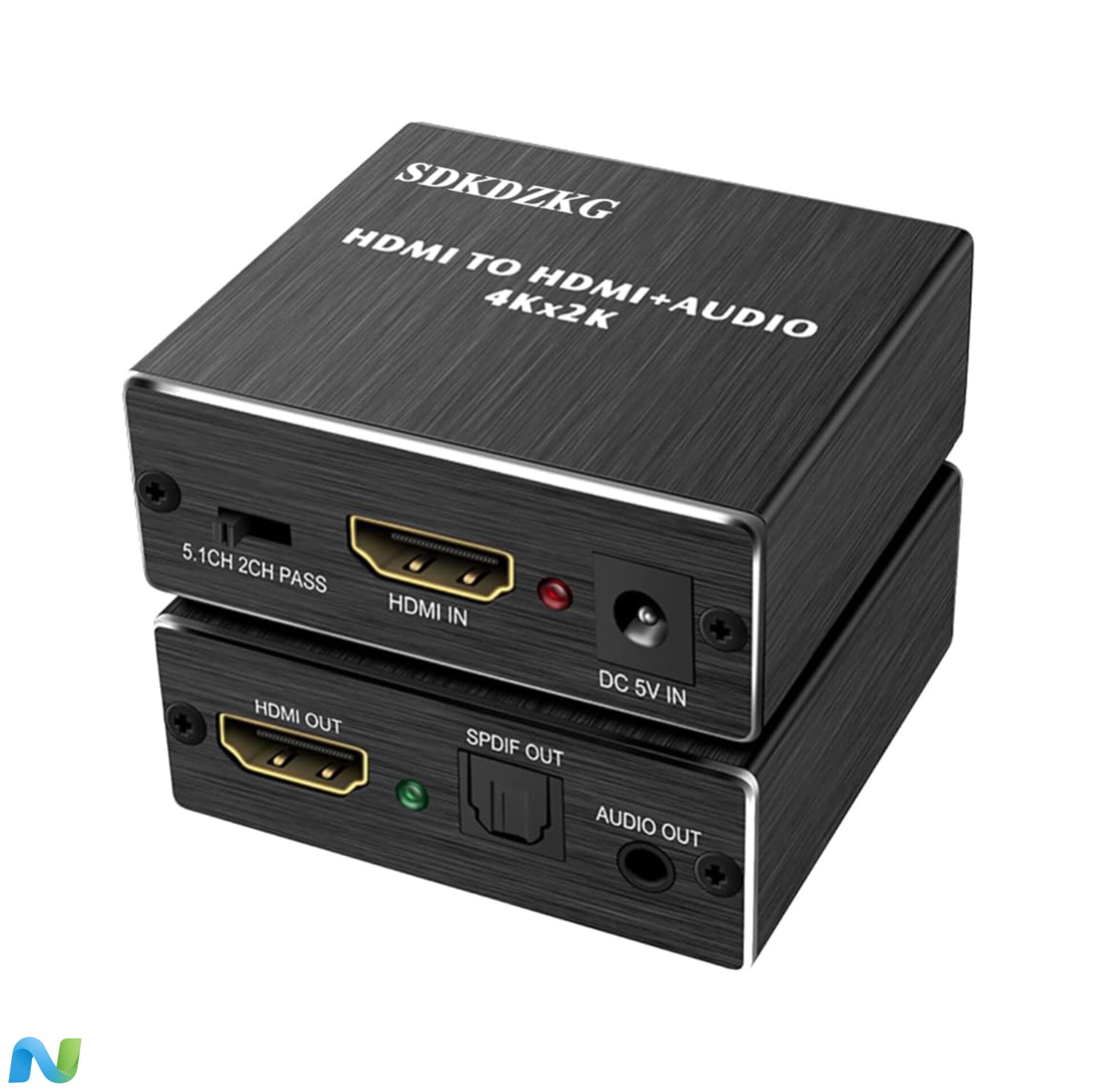 تبدیل HDMI به HDMI + صدا تبدیل‌کننده HDMI — تصویر ۴