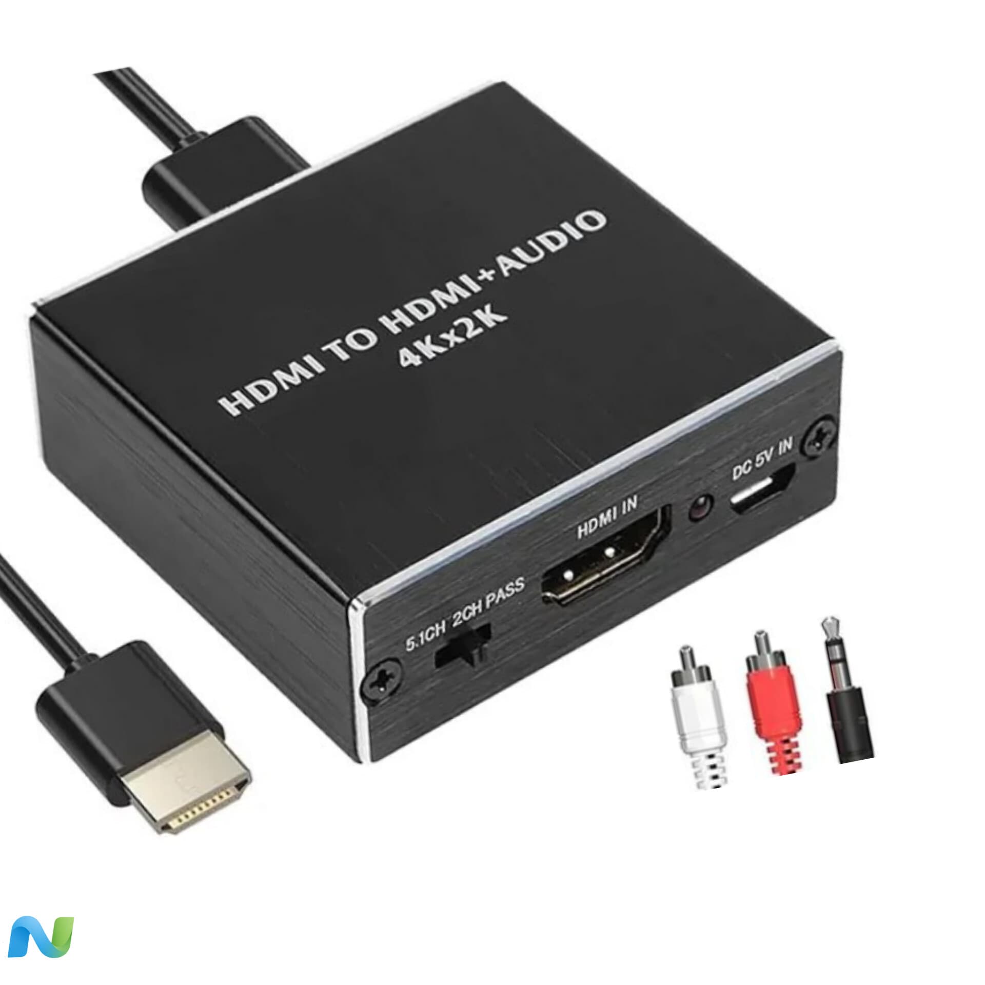 تبدیل HDMI به HDMI + صدا تبدیل‌کننده HDMI
