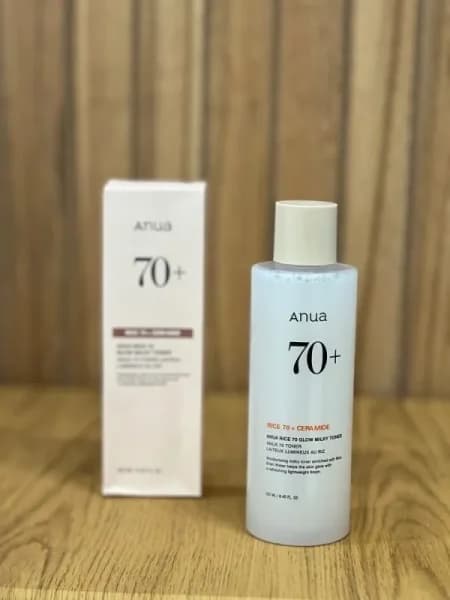تونر برنج 70+ و سرامید آنوا Anua — تصویر ۴