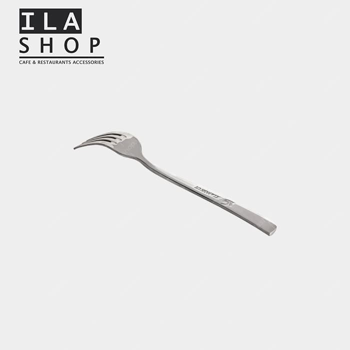 چنگال کیک و دسر استیل براق شیکاگو شش عددی ایلا — تصویر ۳