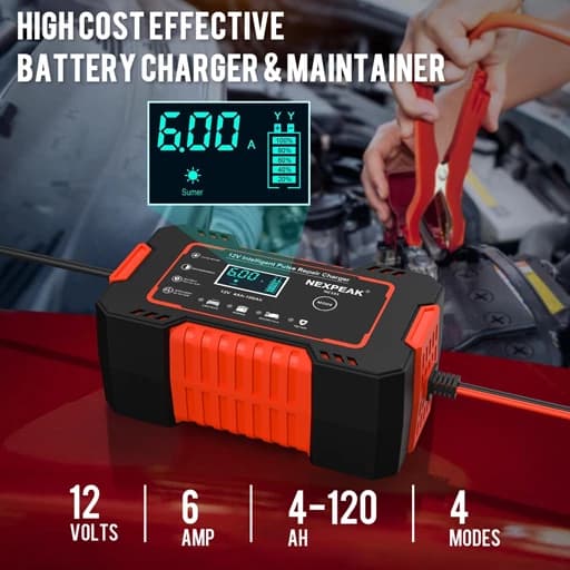 شارژر باتری خودرو NEXPEAK NC101 — تصویر ۳