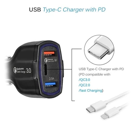شارژر فندکی خودرو مدل BK350 — تصویر ۸