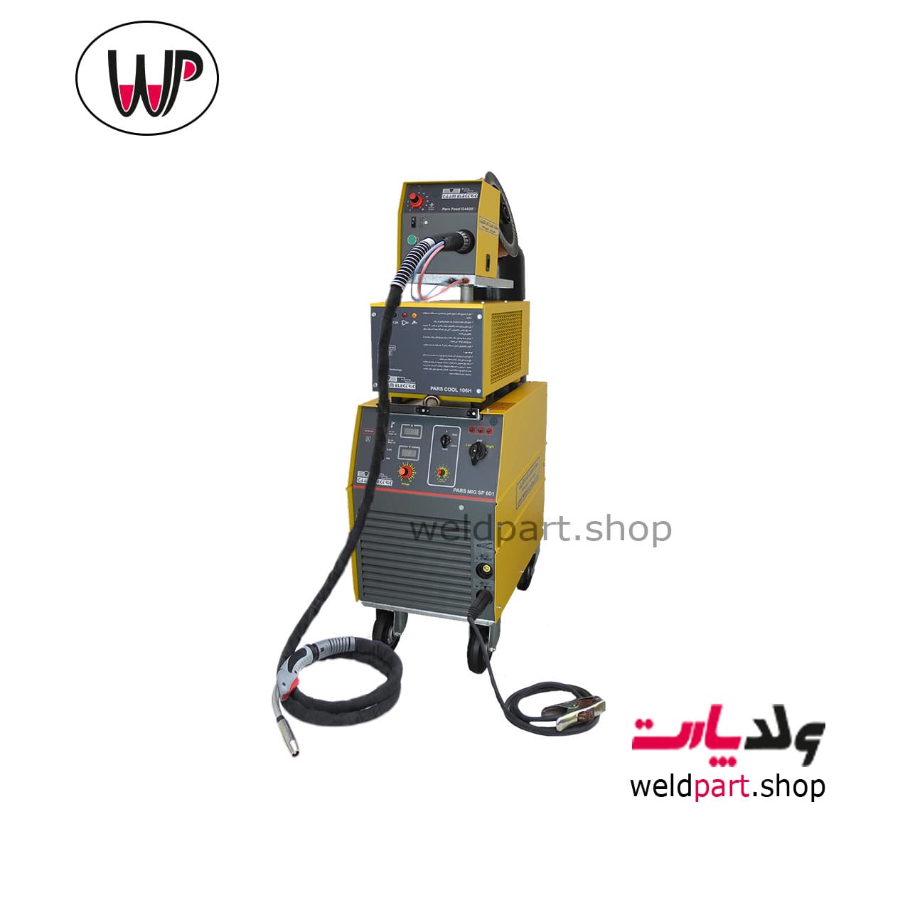 دستگاه جوشکاری قوس الکتریکی تحت پوشش گاز برند گام الکتریک مدل PARSMIG SP601 — تصویر ۴