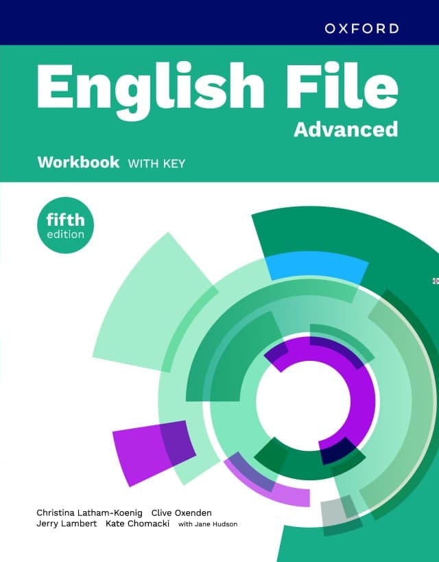کتاب انگلیش فایل ادونسد English File Advanced Workbook WITH KEY (5th Edition) رحلی