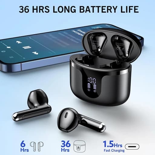 هدفون بی‌سیم بلوتوثی S47 — تصویر ۸
