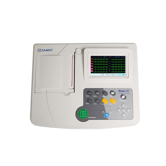 دستگاه نوار قلب شش کانال سعادت مدل Dena 650