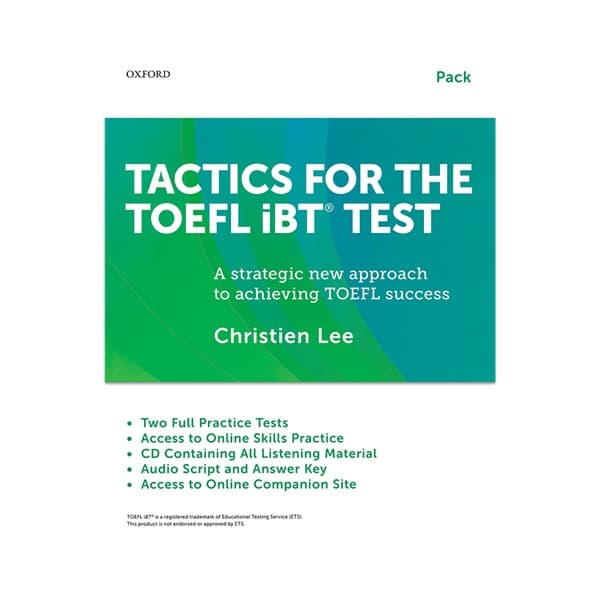 کتاب Tactics For the TOEFL iBT Test تکتیکس فور د تافل آی بی تی تست — تصویر ۵