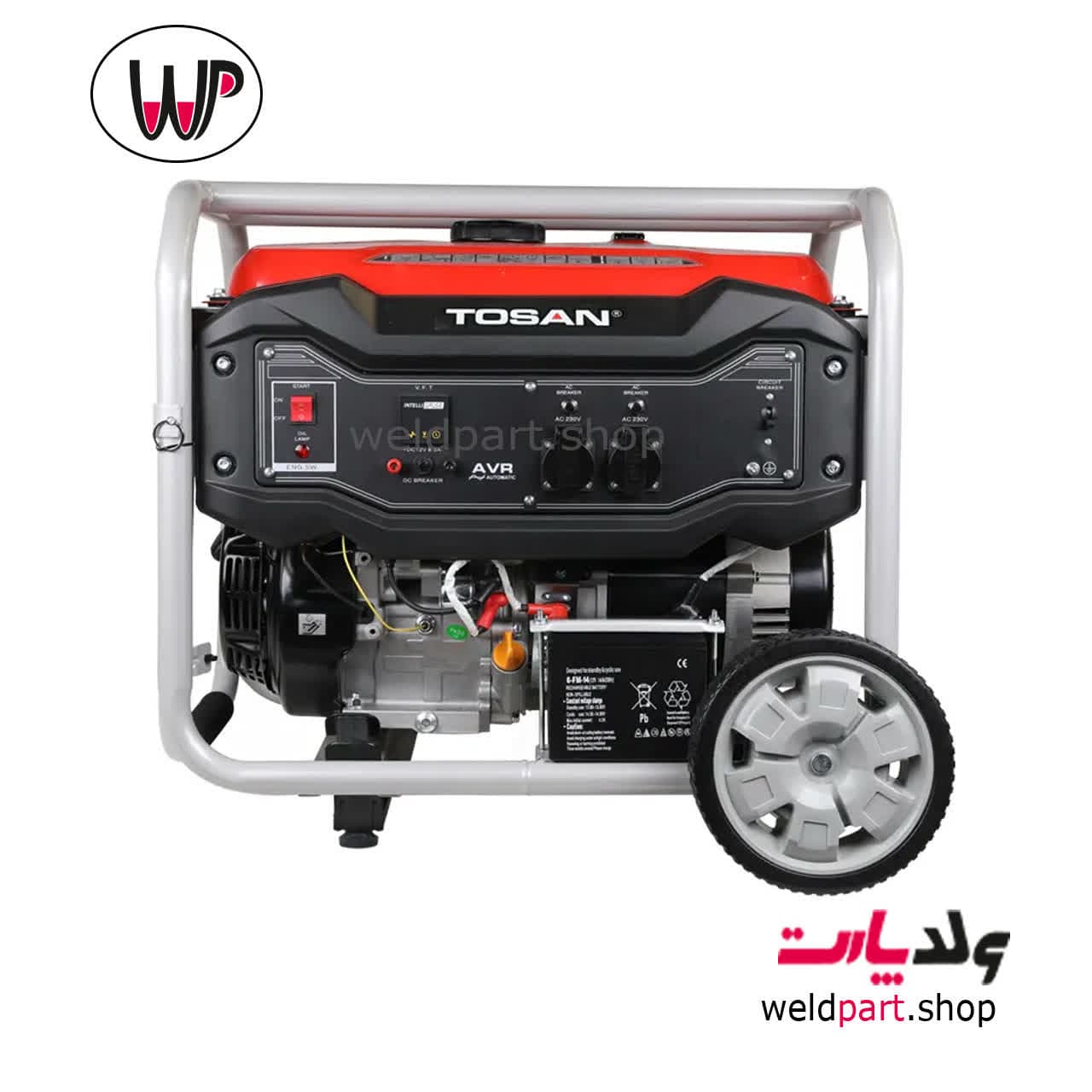 موتور برق بنزینی توسن مدل 1165GW — تصویر ۲