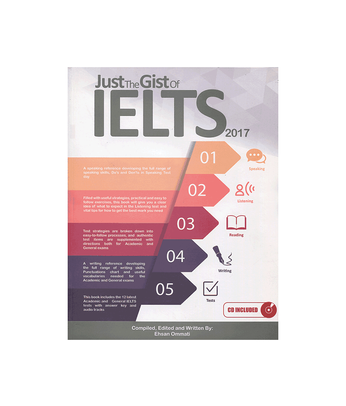 کتاب Just The Gist Of IELTS 2017 جاست د گیست آف آیلتس