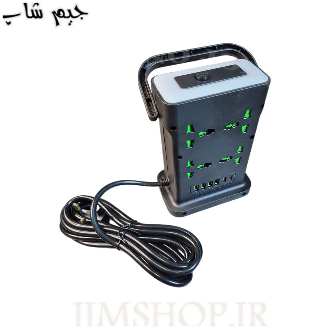 هاب و چندراهی برق چراغ خواب دار مدل HG-264C دارای 8 + 4 + 2