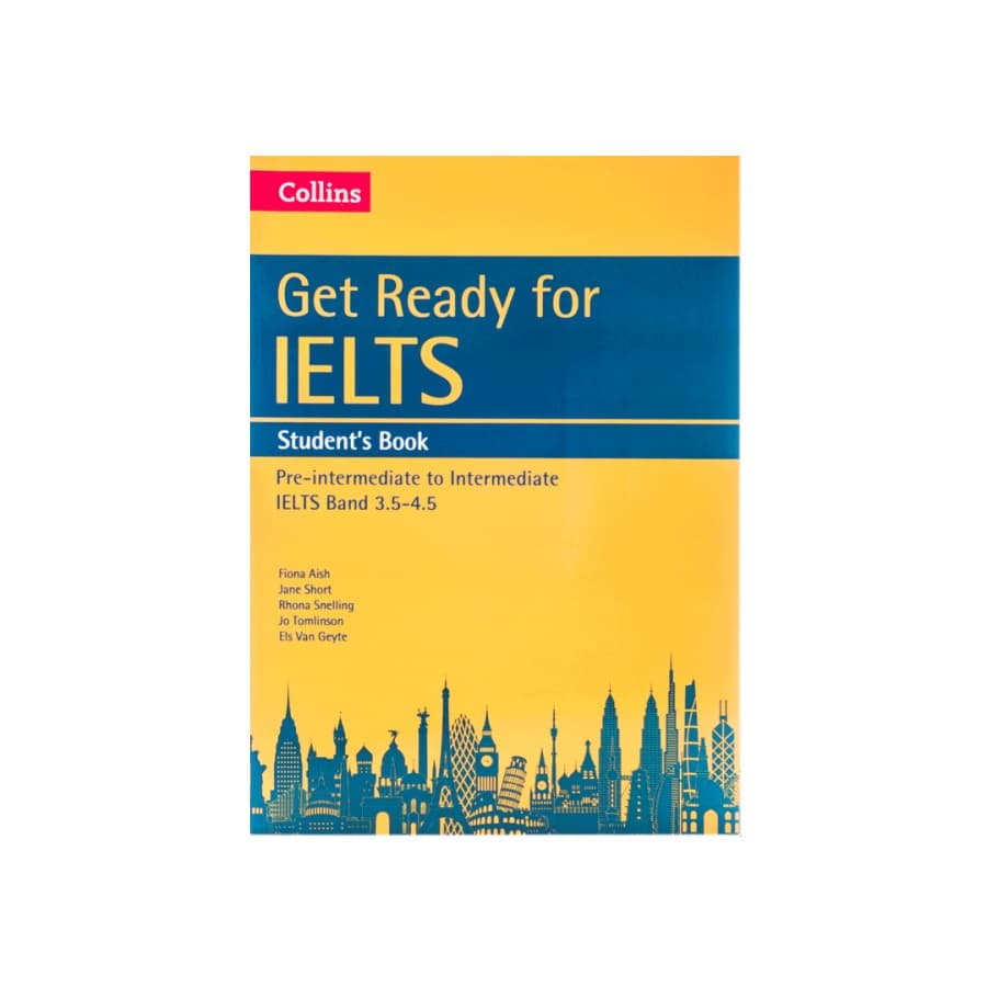 کتاب Collins Get Ready for IELTS Band 3.5-4.5 کالینز گت ردی فور آیلتس
