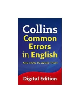 کتاب Collins Common Errors in English کالینز کامن ارورز این انگلیش