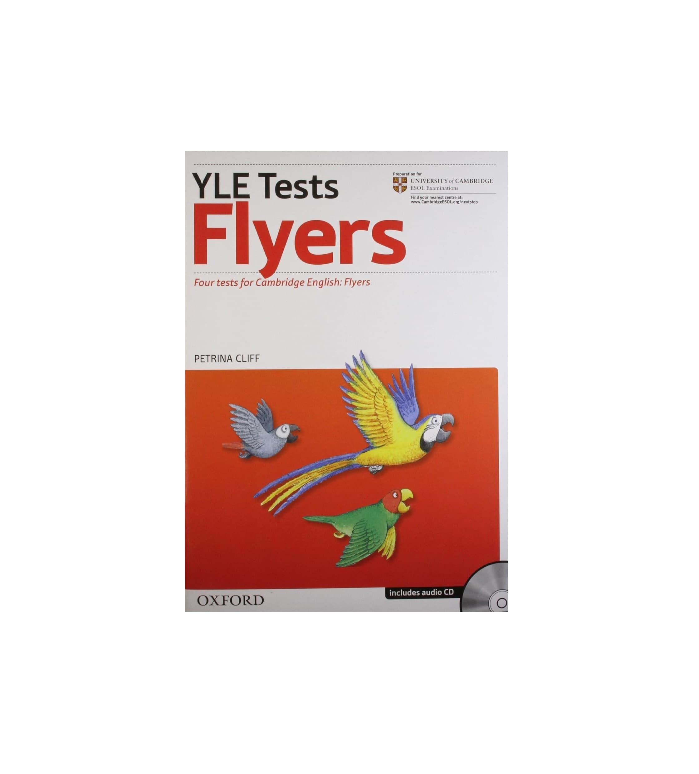 کتاب YLE Tests Flyers وای ال ایی تستس فلایرز