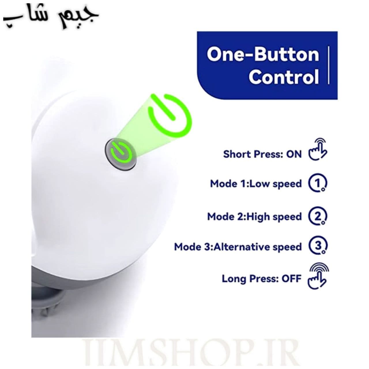 ماساژور شارژی سر SMART Scalp massager مدل OSK-701 — تصویر ۱۱