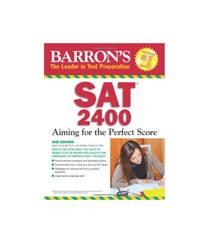 کتاب Barron’s SAT 2400 Aiming for the Perfect Score بارونز اس ای تی — تصویر ۲