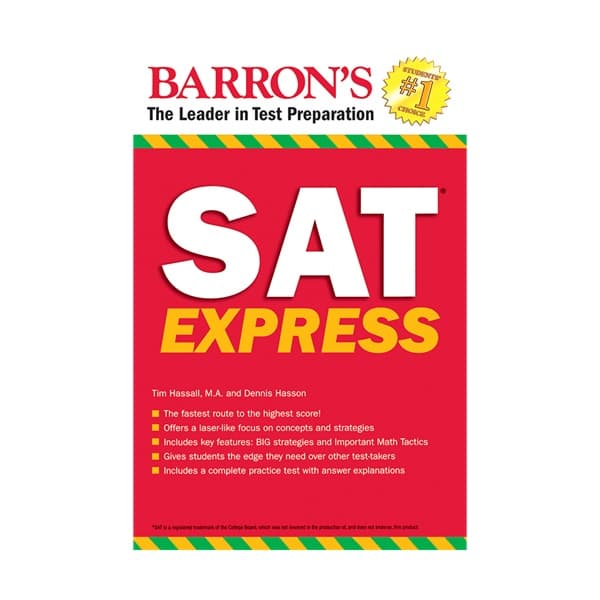 کتاب Barrons SAT Express بارونز اس ای تی اکسپرس — تصویر ۲