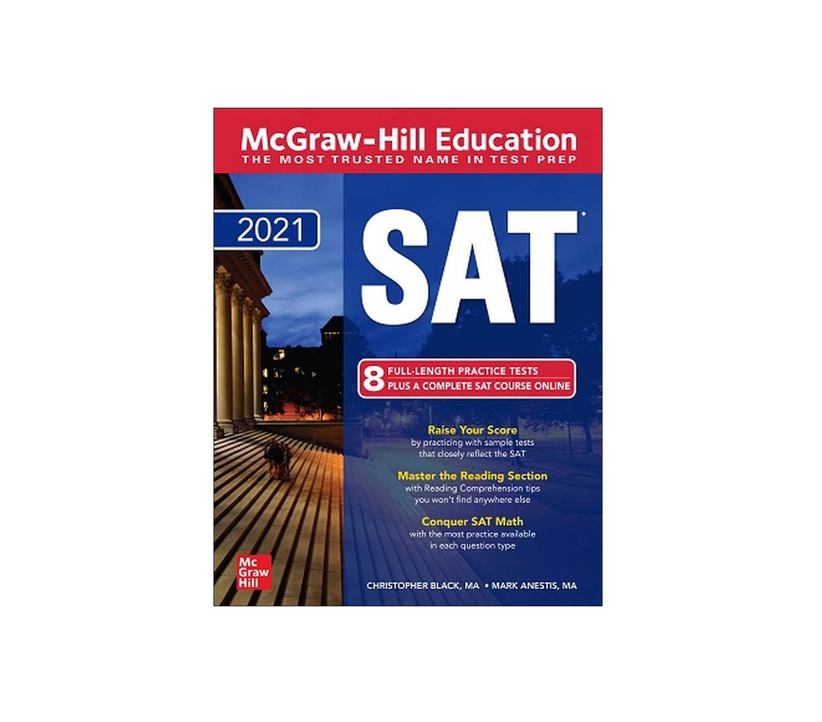 کتاب McGraw Hill Education SAT 2021 مک گروهیل اجوکیشن اس ای تی — تصویر ۲