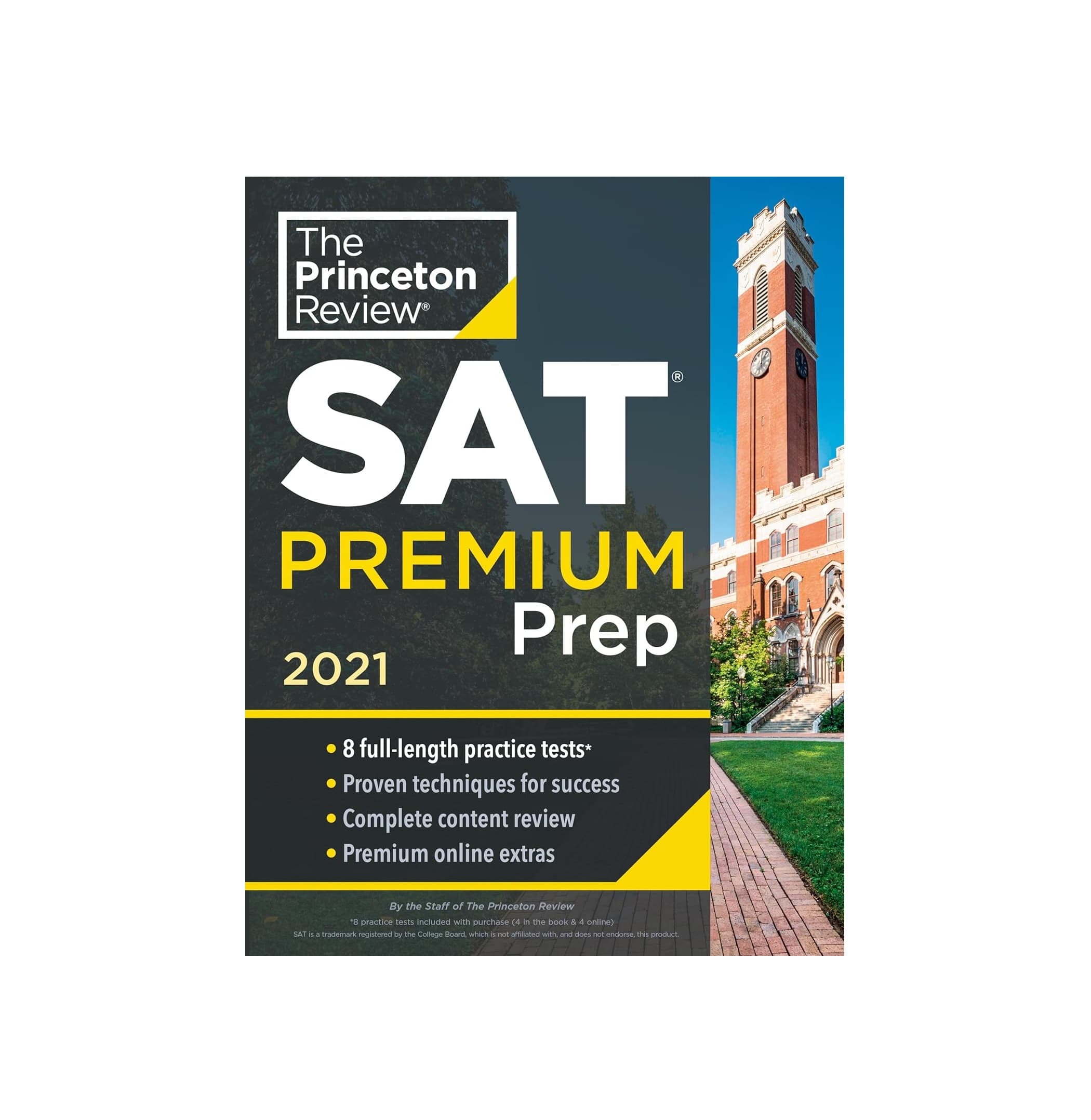 کتاب Princeton Review SAT Prep 2021 پرینستون ریویو اس ای تی پریپ — تصویر ۲