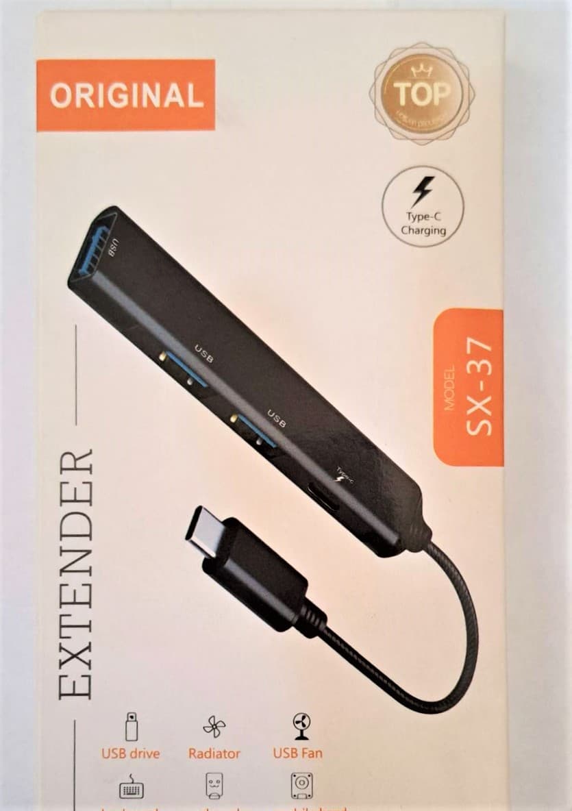 هاب 4 پورت type-C مدل SX-37 — تصویر ۱۲