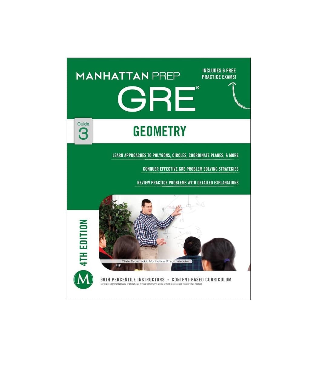 کتاب Manhattan Prep GRE Geometry Strategy Guide جی آر ایی جئومتری — تصویر ۲