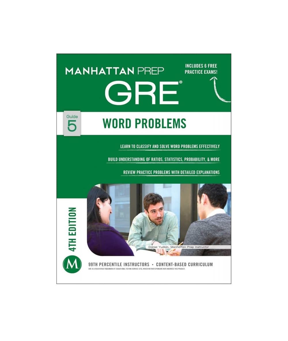 کتاب Manhattan Prep GRE Word Problems Strategy Guide جی آر ایی ورد پرابلمز
