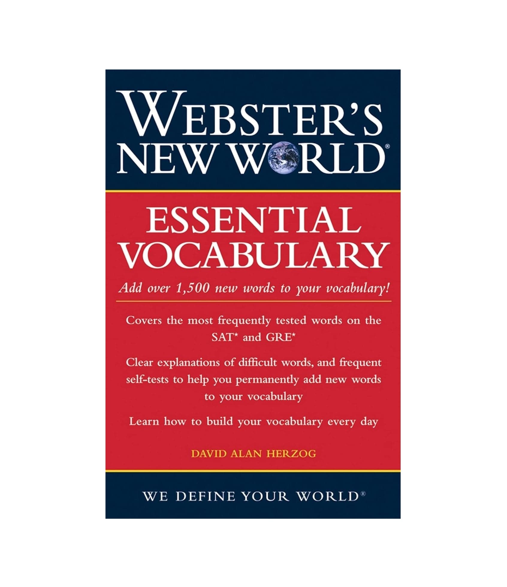 کتاب Webster’s New World Essential Vocabulary for SAT and GRE وبستر نیو ورد اسنشیال وکبیولری
