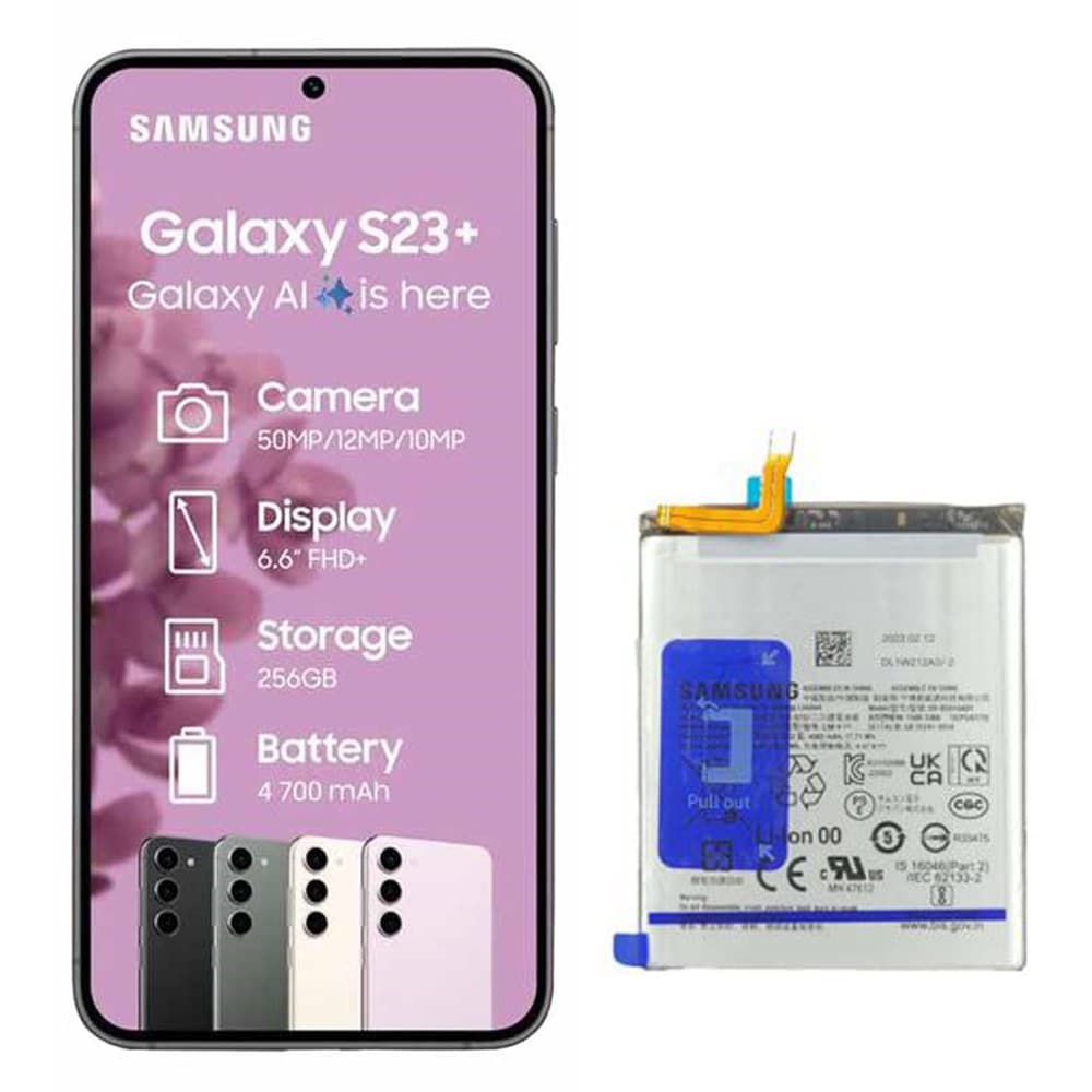 باتری گلکسی اس 23 پلاس اصلی سامسونگ Galaxy S23 Plus S916