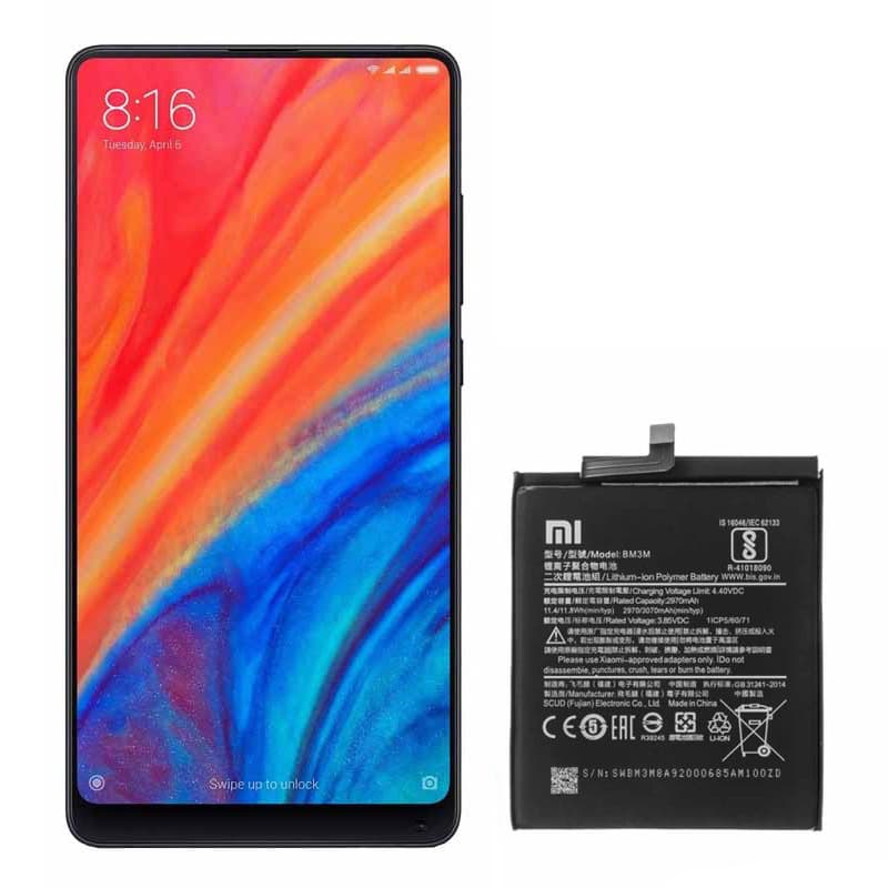 باتری اصلی شیائومی می میکس 2 اس Xiaomi Mi Mix 2S BM3B