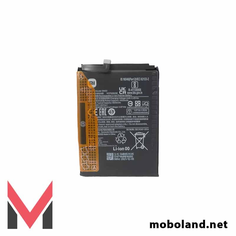 باتری اصلی شیائومی ردمی نوت 9 پرو مکس Xiaomi Redmi Note 9 Pro Max BN53 — تصویر ۶
