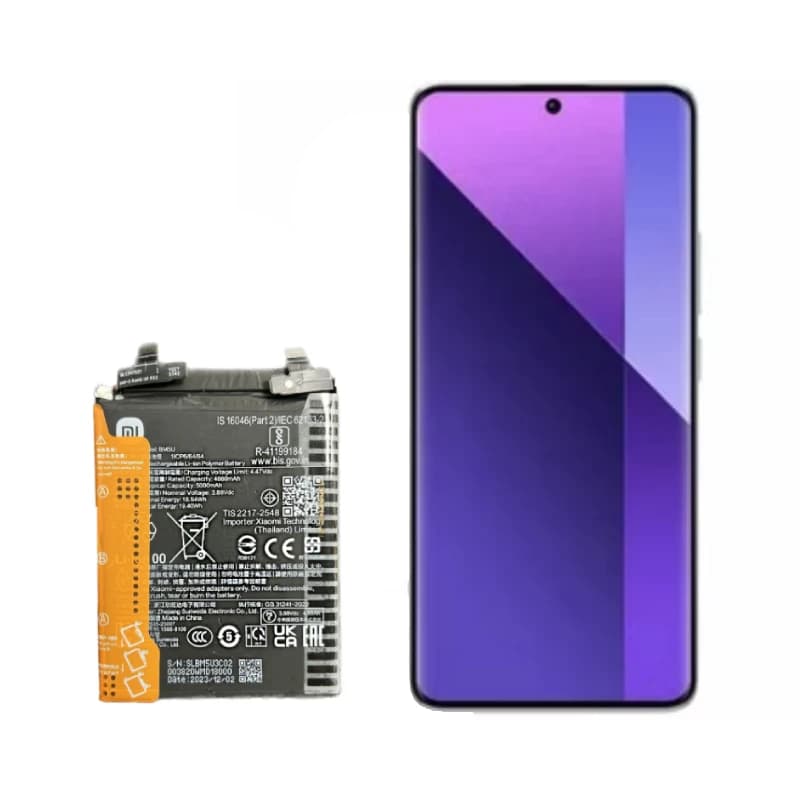 باتری اصلی گوشی شیائومی نوت 13 پرو پلاس Redmi Note 13 Pro Plus BM5U — تصویر ۸
