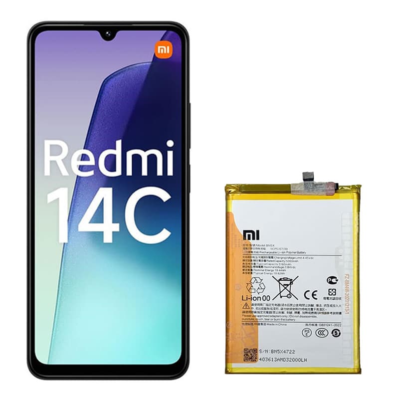 باتری اصلی گوشی شیائومی ردمی 14 سی Xiaomi Redmi 14C BN5X