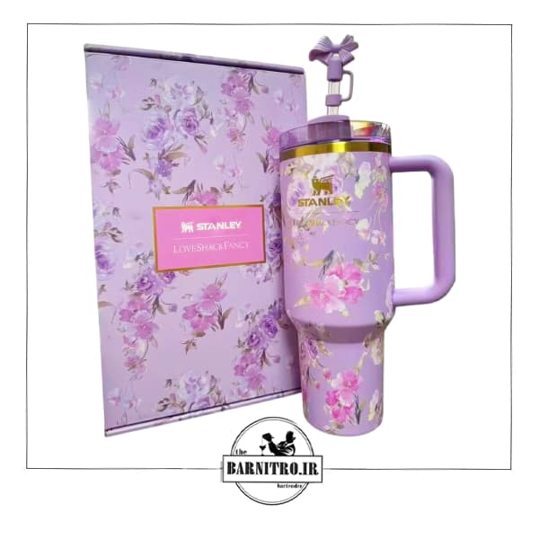 ماگ کادویی استنلی مدل Quencher flowery — تصویر ۱۱