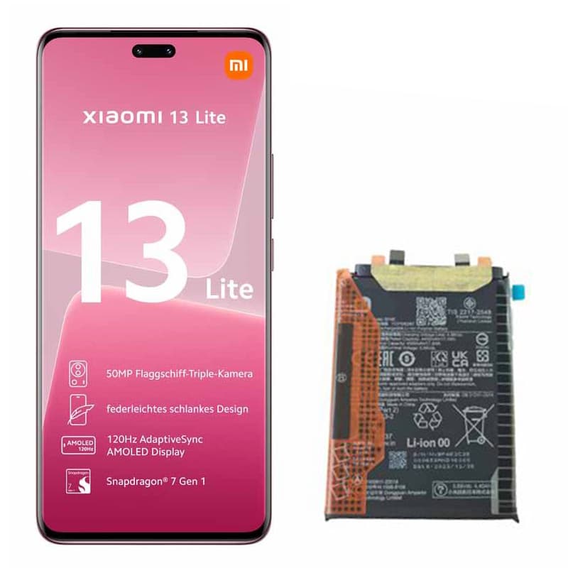 باتری اصلی گوشی سیوی شیائومی Xiaomi 13 Lite BP4E
