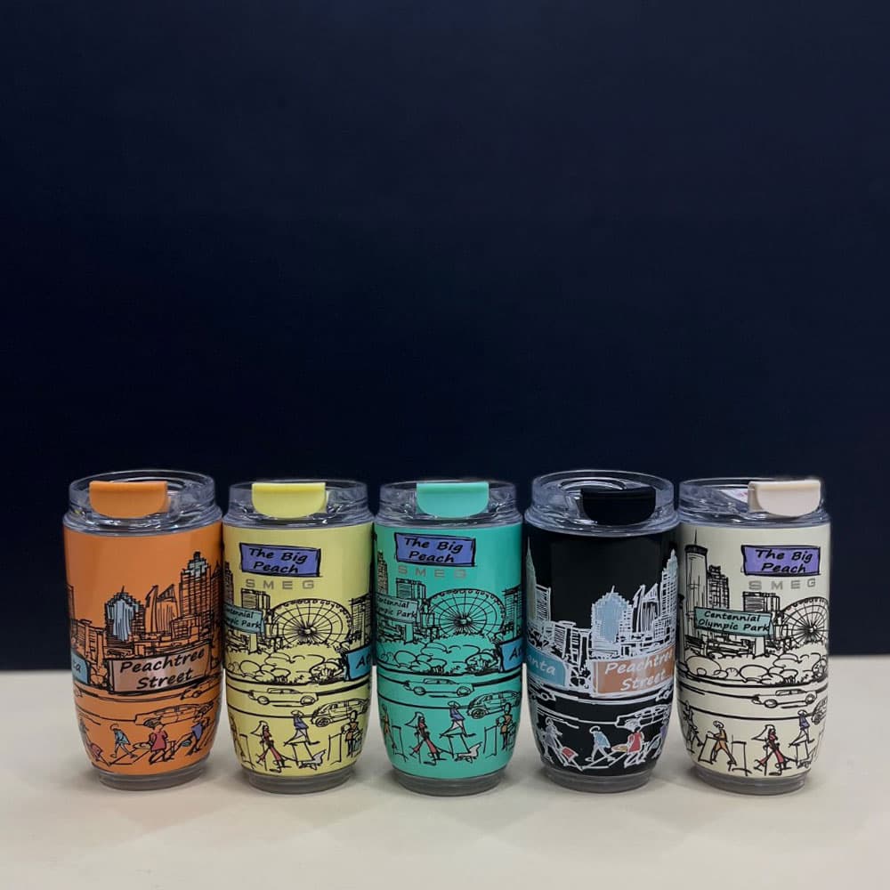 تراول ماگ SMEG طرح دار — تصویر ۲