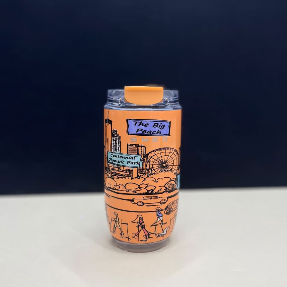 تراول ماگ SMEG طرح دار — تصویر ۳