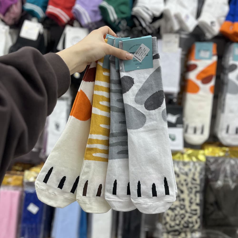 جوراب آپتیمیست ساقدار گربه ای