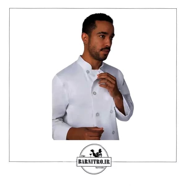 لباس فرم آشپز P128 — تصویر ۸