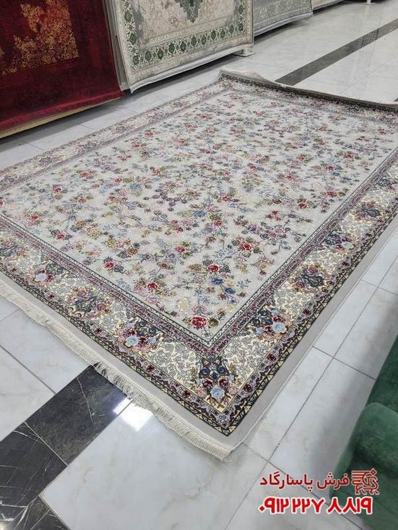 700 شانه افشان فیلی تراکم 2550 طرح دستباف — تصویر ۳