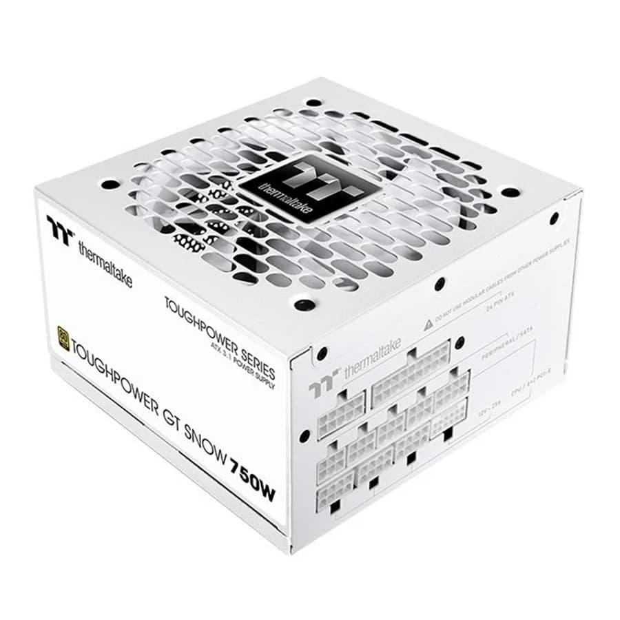 پاور کامپیوتر 750 وات تمام ماژولار ترمالتیک مدل Toughpower GT Snow