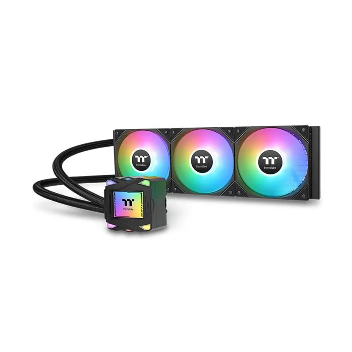 خنک کننده مایع پردازنده ترمالتیک LA 360 ARGB BLACK — تصویر ۲