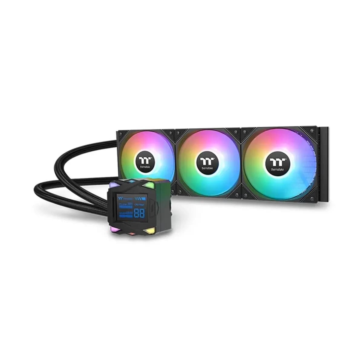 خنک کننده مایع پردازنده ترمالتیک LA 360 S ARGB BLACK — تصویر ۲