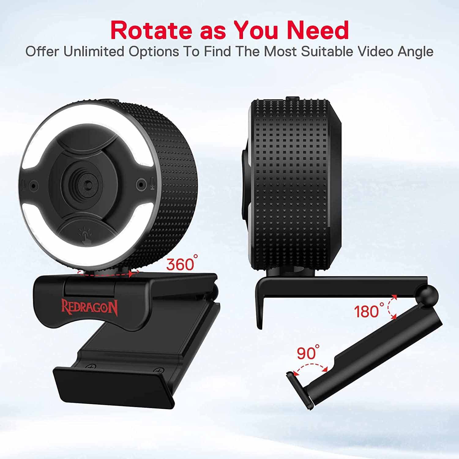 وبکم ردراگون WebCam Redragon Oneshot GW910 — تصویر ۴