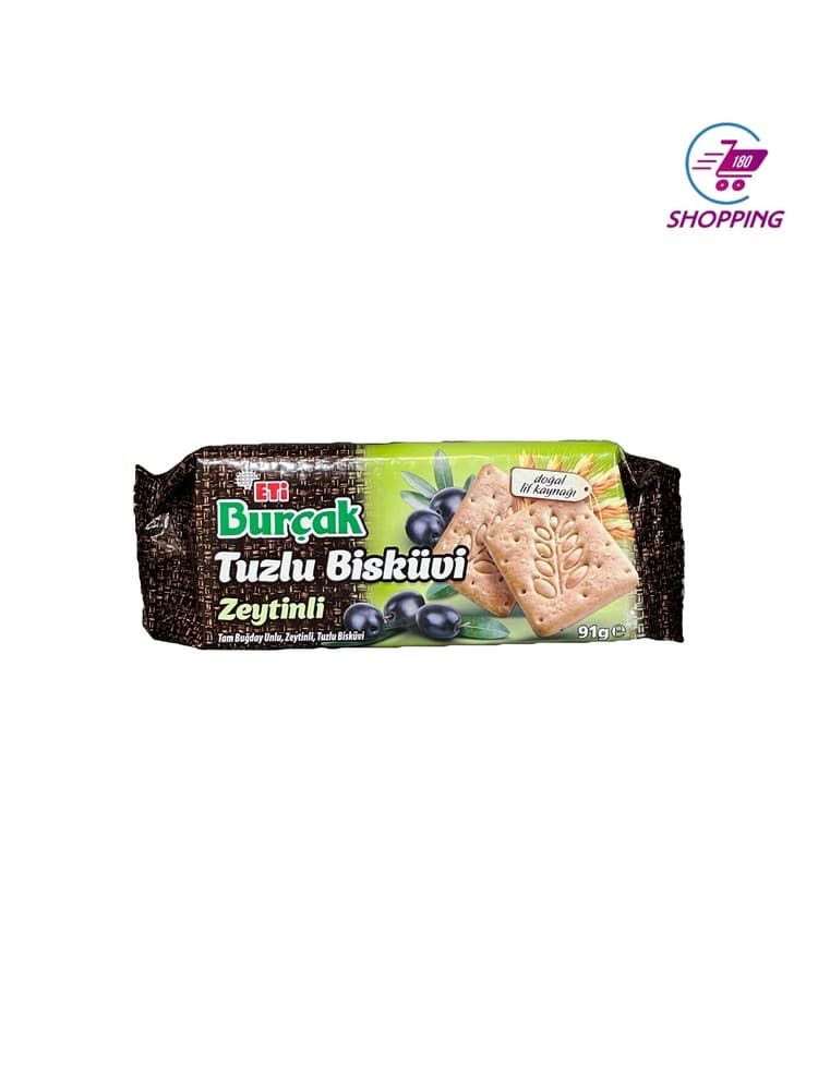 بیسکوییت اتی بورجاک با طعم زیتون 91 گرم