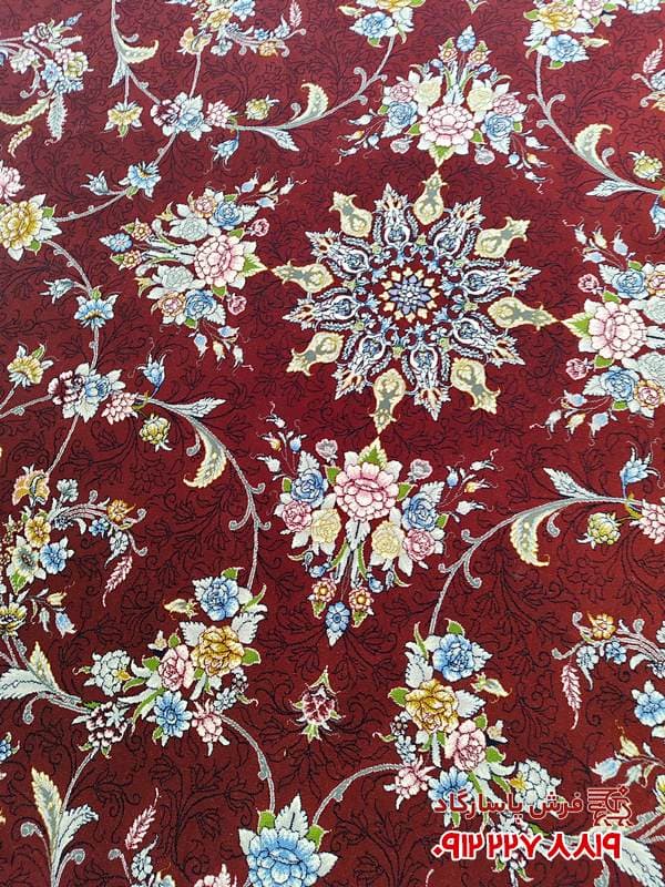 فرش افشان لاکی 700 شانه تراکم 2550 طرح کارن — تصویر ۴