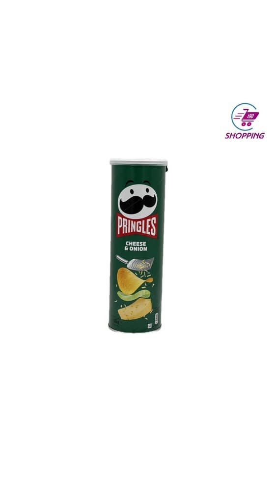 چیپس پنیر و پیاز پرینگلز 165 گرم